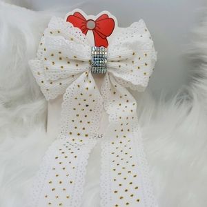 Hairbow "Coquette with long tails"